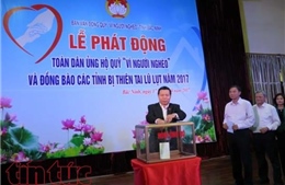 Bắc Ninh phát động ủng hộ Quỹ &#39;Vì người nghèo&#39; và đồng bào vùng lũ 